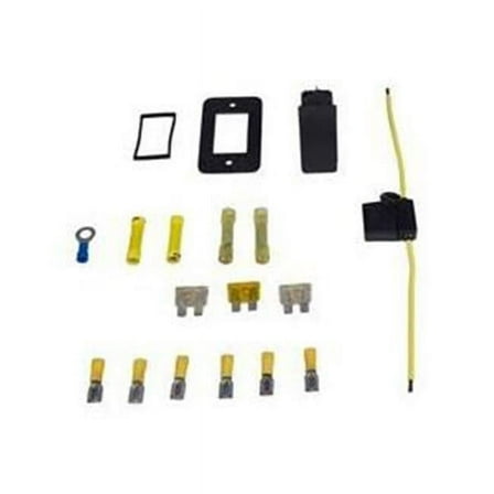 lippert components 379403 rectangular switch/power pak (switch min rect. & power