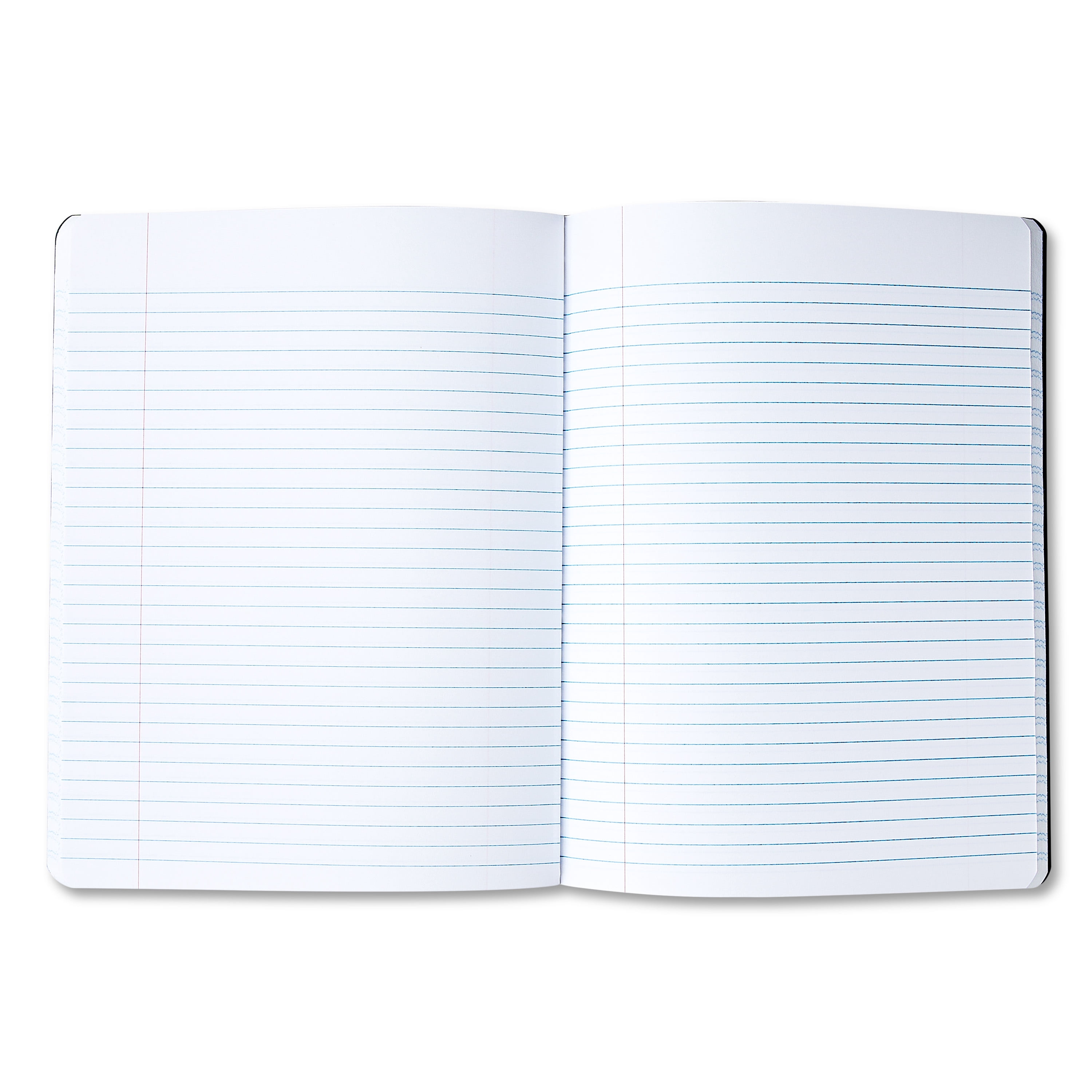 (6 pack) Pen+Gear Heavyweight College Ruled Poly Composition Book, 7.5 in x 9.75 in, Blue, 80 Sheets