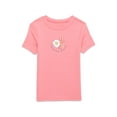 thumbnail image 4 of Wonder Nation Girls Short Sleeve Top, Pants and Shorts Pajama Sleep Set, 3-Piece, Sizes 4-10, 4 of 4