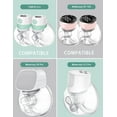 thumbnail image 5 of Silicone Hands-Free Collection Cups Duckbill Valve Replacement Parts,Set Efficient and Durable Accessories, Use with Breast Pumps S9|S10|S12(6 diaphragms), 5 of 6