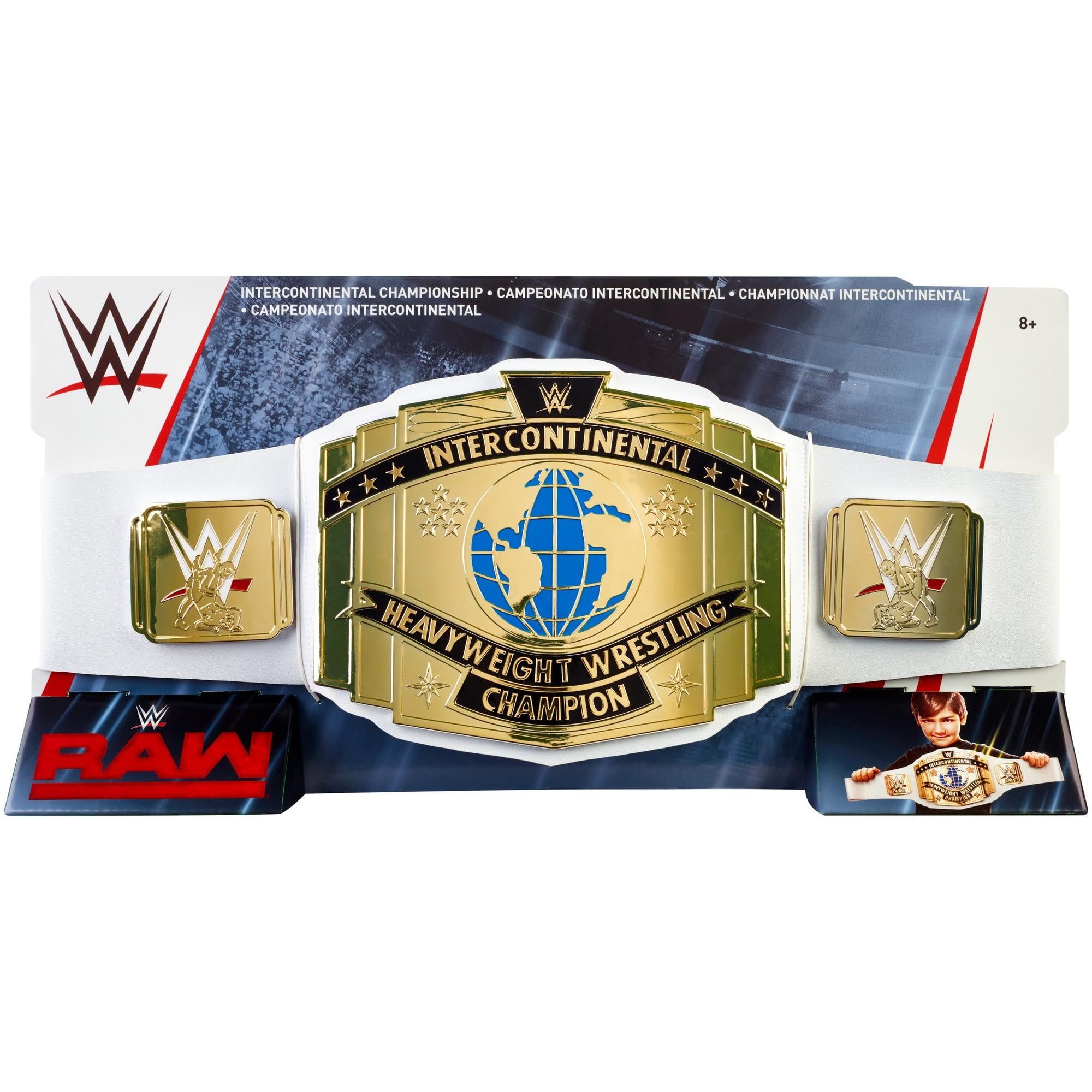 WWE Intercontinental Heavyweight Wrestling Championship Belt Leather Replica New 