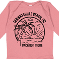 thumbnail image 4 of Inktastic Summer Vacation Mode Wrightsville North Carolina Boys or Girls Long Sleeve Baby Bodysuit, 4 of 5