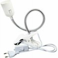thumbnail image 1 of Projecteur à Extension Flexible, Base à Pince E27 avec Interrupteur Marche/arrêt, Lampe de Lecture Col de Cygne Réglable pour Solutions d'Éclairage Sûres et Efficaces, 1 of 5