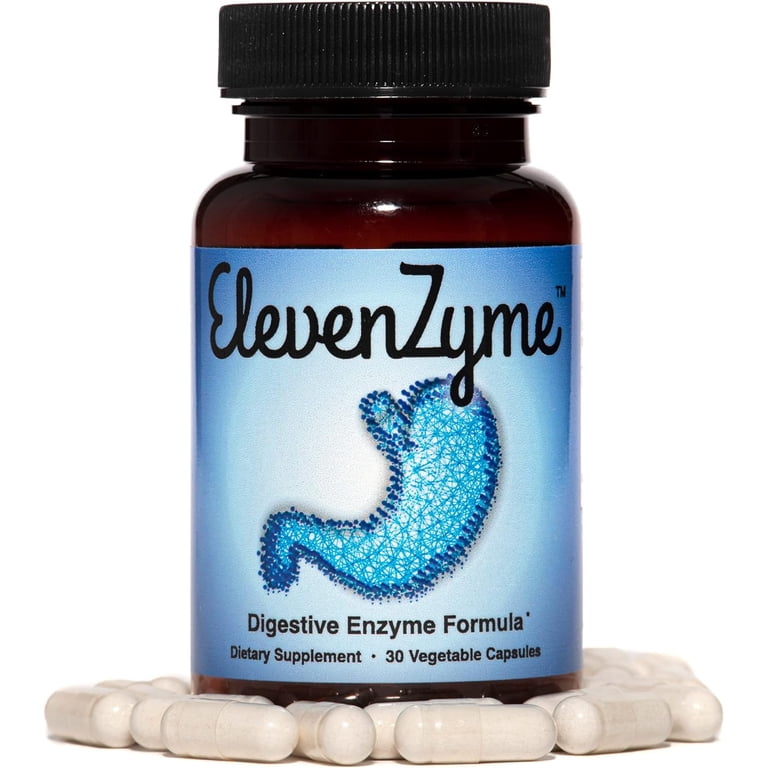 Free Shipping! Nutreance ElevenZyme Natural Digestive Enzymes