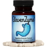 ElevenZyme - Natural Digestive Enzyme Supplement - Non-GMO, Vegan