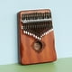 thumbnail image 3 of Piano de pulgar, piano carinba, 17 tonos, carbalín, para niños y niñas principiantes, instrumento musical kalimba de cristal, piano de dedo, 3 of 6
