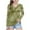 Green-02, variant on Avrntaa Girls Camouflage Print T-shirt Casual V Neck Fall Tops Loose Long Sleeve Layer Shirt