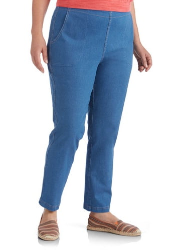 blue jean leggings walmart