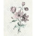 thumbnail image 3 of Vision Studio 12x14 Black Modern Framed Museum Art Print Titled - Victorian Blooms II, 3 of 5