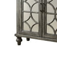 thumbnail image 4 of ACME Velika 2-Door Wooden Console Table in Weathered Gray, 4 of 8