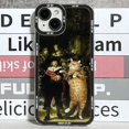 thumbnail image 3 of Case For Xiaomi Mi 11 Lite 5G NE Redmi Note 10 9 11 12 4G 5G 13 Pro Poco X3 X4 GT X5 11S 11E Pro 10T 11T Ginger Fat Cat Cover, 3 of 5
