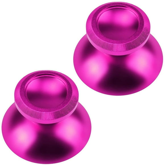 2 Pcs Bâton de Prise pour Manette de Système de Jeu PS4 Xbox One Universelle, Capuchon à Bascule Champignon en Métal