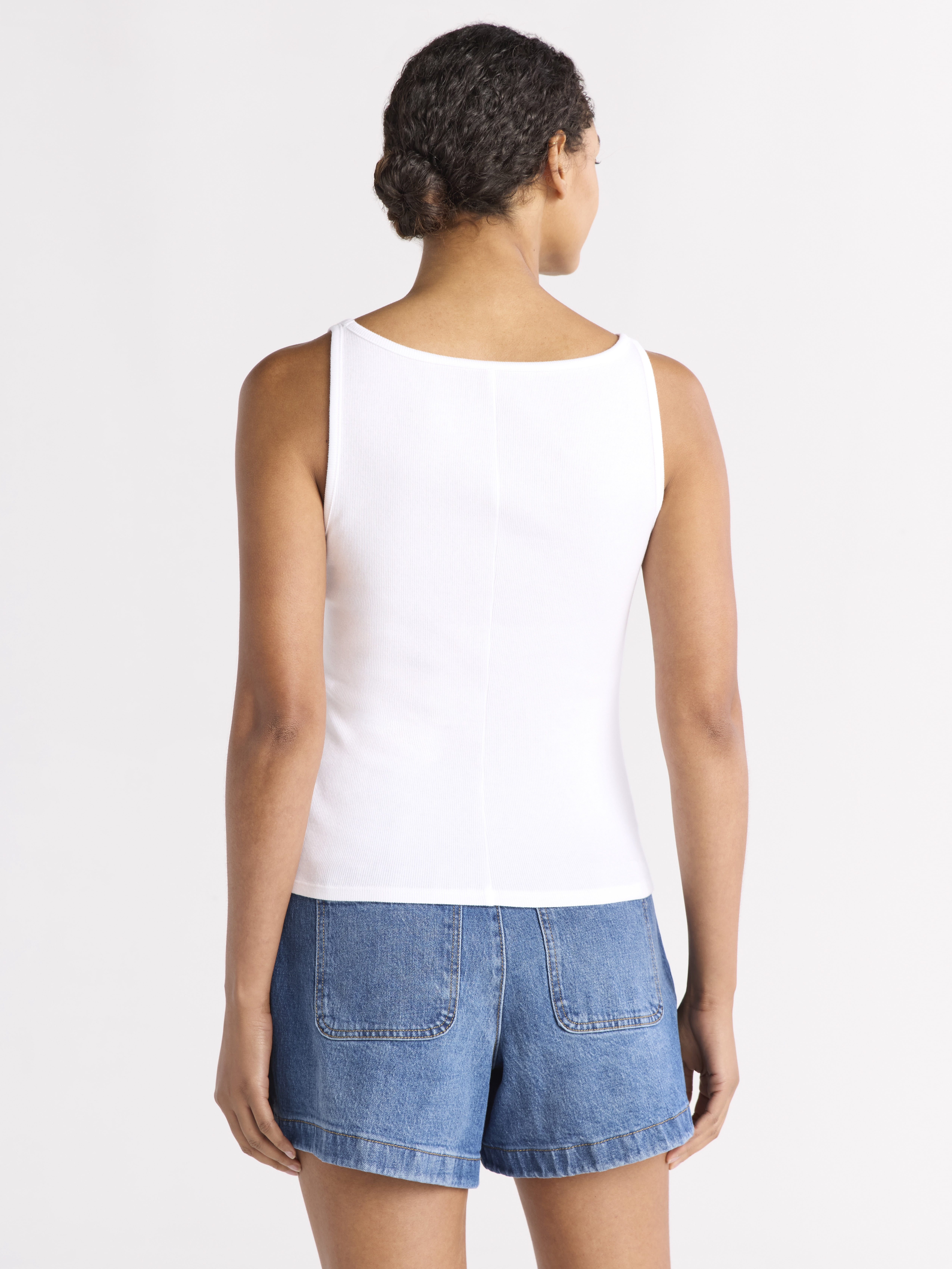 Free Assembly Women's Scoop Neck Tank Top, Sizes XS-XXL