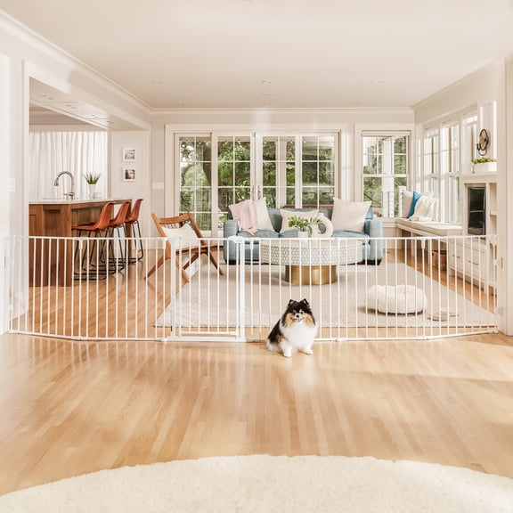 Carlson Pet Products Convertible Pet Yard, 144"L x 28"H