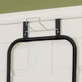 thumbnail image 3 of Household Essentials Over the Door Ironing Board, Self-Closing, Slim and Compact, Perfect for Small Spaces, Includes Padded Board Cover, Matte Black, 3 of 4
