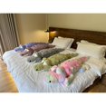 thumbnail image 4 of Almohada de felpa Hofun4U con forma de cocodrilo, 97 cm, suave peluche, 4 of 8