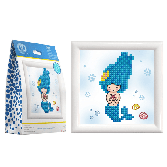 Diamond Dotz Sea Star MermaidDiamond Painting Kits for Adults - Diamond Art Kits a Relaxing Creative Craft Kit with Dotz Gems 4"x4"