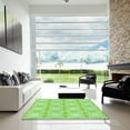 thumbnail image 6 of Ahgly Company Indoor Rectangle Patterned Nebula Green Area Rugs, 2' x 4', 6 of 6