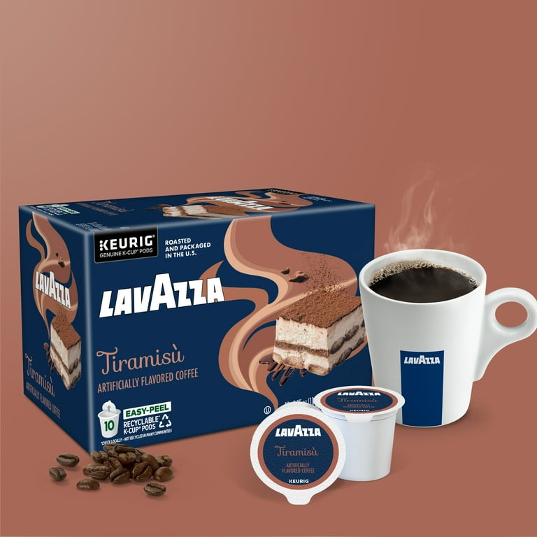 Lavazza Tiramisu Keurig K-Cup® Pods, Light-Medium Roast, 100