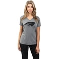 thumbnail image 2 of Thread Tank Home Roots State North Carolina NC Women's Relaxed V-Neck T-Shirt Tee Heather Grey Small, 2 of 6