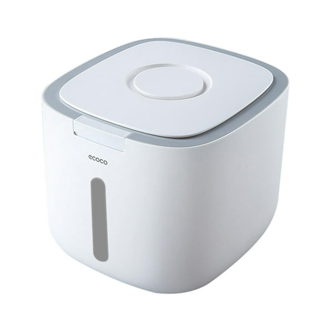 Rongfmy Moisture Rice Storage Box Nano Bucket for Kitchen Container - Gray 10kg,