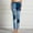 520-Blue, variant on Byworldtasic Womens Jeans High Waisted Jeans for Women: Skinny Denim Patchwork Stretch Pants for Various Occasions Black