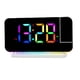 thumbnail image 4 of Reloj despertador digital LED con atenuación automática y volumen de alarma ajustable. Blanco, 4 of 9