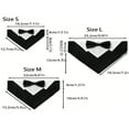 thumbnail image 3 of SNNROO 1pc British Style Pet Bow Tie Collar With Leash  Detachable Suit Collar  Washable  Suitable For Dogs And Cats  Weddings  Photo Shoots  Parties  3 Sizes Available(When In Doubt  Cho, 3 of 7