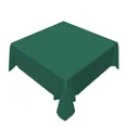 thumbnail image 6 of Tchckioa Solid Color Green Tablecloth for Banquet Party Decor,60x60 Inch Square Stain Proof Table Cloth Cover, 6 of 6