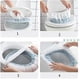 thumbnail image 3 of Funda para asiento de inodoro, 5 piezas, cojín para asiento de inodoro con lazo para colgar, almohadillas lavables suaves y cálidas para baño, 3 of 5
