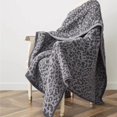 thumbnail image 2 of SEIKANO-mantas de leopardo para sofá cama, manta de lana de franela gruesa y cálida, chal de siesta de oficina, manta de punto de doble capa, Invierno, 2 of 4