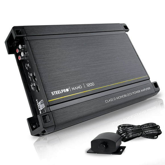Amplificador Mono Block Tecnología Nano-1200 W Steelpro