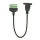 thumbnail image 2 of Conector Hembra RJ45 A Cable De 8 Pines, Adaptador De Terminal Sin Soldadura De Conexión Confiable Para Cable UTP Para Cable UTP Cat5, Cat6 Y Cat7, 2 of 7