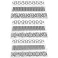 thumbnail image 4 of Flower Plastic Embossing Folder, DIY Plastic Embossing Folder, 9Pcs Embossing Template Rectangle Card Maker Accessories For, 4 of 8