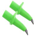 thumbnail image 1 of LOLIPPYY 2Pcs Green Hiking Pole Tips Lightweight Tungsten Steel Walking Stick Replacement, 1 of 7