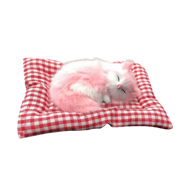 TechWave Funny Toys Cat In SLEEPING Doll Toy Mini Cat In Shoe With Meows Sounds Sleeping Cute Kitty Toys For Kids Boys Girls
