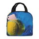 thumbnail image 1 of Fotbe Sports Tennis Ball Bolsa Térmica con Estampado y Forro de Aluminio Grueso Bolsa de Almuerzo con Bolsillo Frontal para Hombres y Mujeres, Ideal para Trabajo, Escuela, 1 of 8
