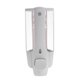 thumbnail image 5 of GOOHOCHY Dispensador de jabón de manos 2 en 1 para baño, de plástico, para pared, con bomba de doble cabezal para ducha, baño, cocina y fregadero (blanco), 5 of 8