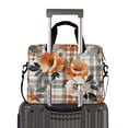 thumbnail image 2 of FORMRS 16" Laptop Bag Carrying Sleeve Case with Handle Travel Shoulder Briefcase, Plaid Floral, 2 of 8