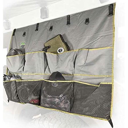 Overland Vehicle Systems Tent & Awning Organizer - 600D Rip Stop Material - 8 Pocket Storage System - for Use with Nomadic 270 Awning, Nomadic 270 LT Awning, Nomadic LTE Awnings