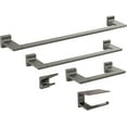 thumbnail image 2 of Delta 79908-KS Pivotal Bath 8" Hand Towel Bar Black Stainless Steel Finish, 2 of 6