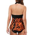 thumbnail image 4 of Tankini Sets for Women Flowy Tankini Bathing Suits For Women Tummy Control Swimsuits Two Piece Swimwear Tank Top 2025 Tankinis Set, 4 of 8