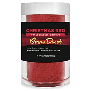 BAKELL Christmas Red Edible Glitter Spray Pump, (25g), TINKER DUST Edible  Glitter, KOSHER Certified, 100% Edible Glitter