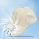 thumbnail image 4 of Gorra portátil USB recargable con 360°, gorra de béisbol con protección solar UPF 50+ para hombres y mujeres, y gorra ajustable transpirable para viajes de verano, 4 of 7
