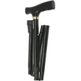 thumbnail image 2 of Karman Healthcare Folding Cane In Black With Luxury Handle and Easy To Fold, 2 of 3