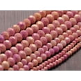 thumbnail image 4 of U8MO 4x3mm 6x4mm 8x6mm 10x7mm Coated Foil Opaque Glass Rondelle Faceted Loose Beads-Light Golden-8x6mm 30pcs, 4 of 8