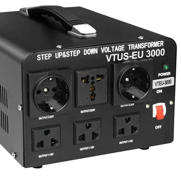 Transformador convertidor de tensión Yinleader 3000W 110V-220V