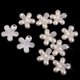 thumbnail image 3 of Phenovo Crystal Faux Pearl Botones Flatback Decor DIY 14.5mm 10pcs Beige , 4 perfecl Botón de flor de perla, 3 of 8