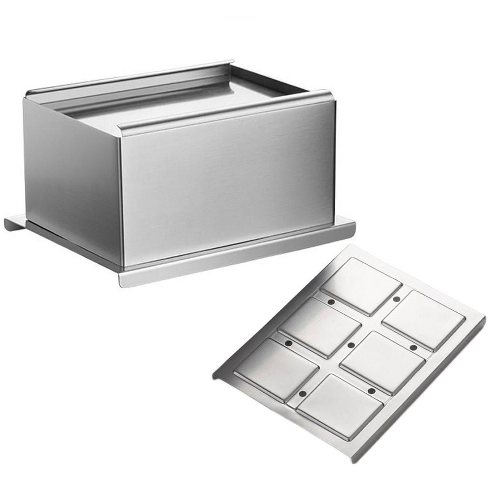 MagiDeal Square Grids Shaped Filiform Tofu Cutter Stainless Steel