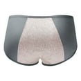 thumbnail image 5 of PMVFHDE Women Mid Rise Cotton Sanitary Underwear Side Leakproof Protection Pants Menstrual Cycle Comfort Briefs Cotton Underwear For Women Navy,M, 5 of 5